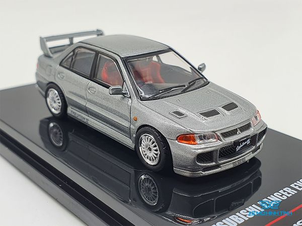 Xe Mô Hình Mitsubishi Lancer Evolution III GSR 1:64 Inno Models ( Xám)