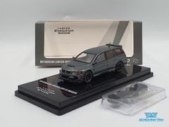 Xe Mô Hình Mitsubishi Lancer Evolution IX Wagon Medium 1:64 Inno ( Xám )