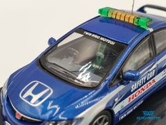 Xe Mô Hình Honda Civic Type-r FD2 Twin Ring Motegl Safety Car 2014 1:64 Inno Models (Xanh)