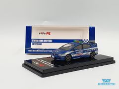 Xe Mô Hình Honda Civic Type-r FD2 Twin Ring Motegl Safety Car 2014 1:64 Inno Models (Xanh)