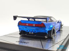 Xe Mô Hình Honda NSX (NA) Rocket Bunny V2 Aero Chrome Blue 1:64 Inno Model (Xanh)