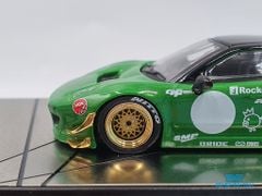 Xe Mô Hình Honda NSX (NA) Rocket Bunny V2 AERO 1:64 Inno Model ( Xanh Lá )