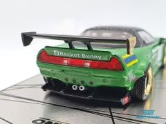 Xe Mô Hình Honda NSX (NA) Rocket Bunny V2 AERO 1:64 Inno Model ( Xanh Lá )