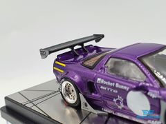 Xe Mô Hình Honda NSX (NA) Rocket Bunny V2 Aero Metallic Purple 1:64 Inno Model (Tím)