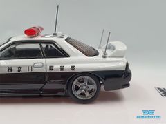 Xe Mô Hình Nissan Skyline GT-R (R32) Kanagawa-Kenkei Japanese 1:64 Inno Model ( Police )