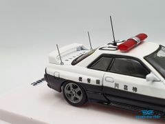 Xe Mô Hình Nissan Skyline GT-R (R32) Kanagawa-Kenkei Japanese 1:64 Inno Model ( Police )