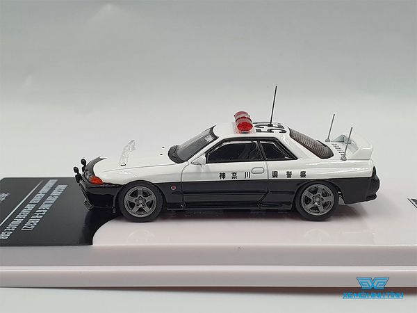 Xe Mô Hình Nissan Skyline GT-R (R32) Kanagawa-Kenkei Japanese 1:64 Inno Model ( Police )