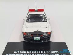 Xe Mô Hình Nissan Skyline GT-R (R32) Kanagawa-Kenkei Japanese 1:64 Inno Model ( Police )