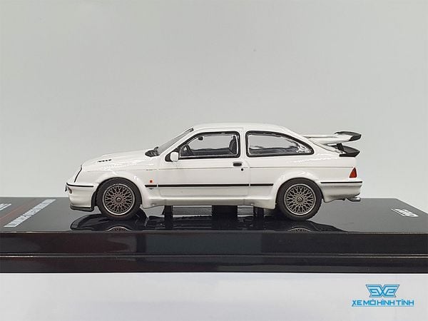 Xe Mô Hình Ford Sierra RS500 Cosworth 1986 1:64 Inno Models ( Trắng )