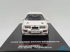 Xe Mô Hình Ford Sierra RS500 Cosworth 1986 1:64 Inno Models ( Trắng )