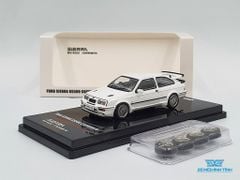 Xe Mô Hình Ford Sierra RS500 Cosworth 1986 1:64 Inno Models ( Trắng )