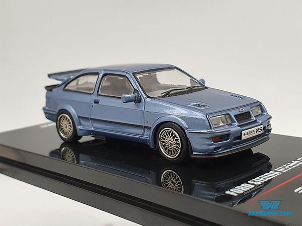 Xe Mô Hình Ford Sierra RS500 Cosworth 1986 Moonstone 1:64 Inno Model ( Xanh )