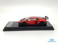Xe Mô Hình Lamborghini Aventador LB 2.0 kèm Figure 1:64 Liberty Walk ( Đỏ )