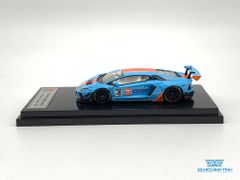 Xe Mô Hình Lamborghini Aventador LB 2.0 kèm Figure 1:64 Liberty Walk ( Gulf )