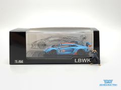 Xe Mô Hình Lamborghini Aventador LB 2.0 kèm Figure 1:64 Liberty Walk ( Gulf )