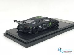 Xe Mô Hình Lamborghini LB Performance Aventador 2.0 1:64 JEC Limited 299pcs ( Đen Monster )