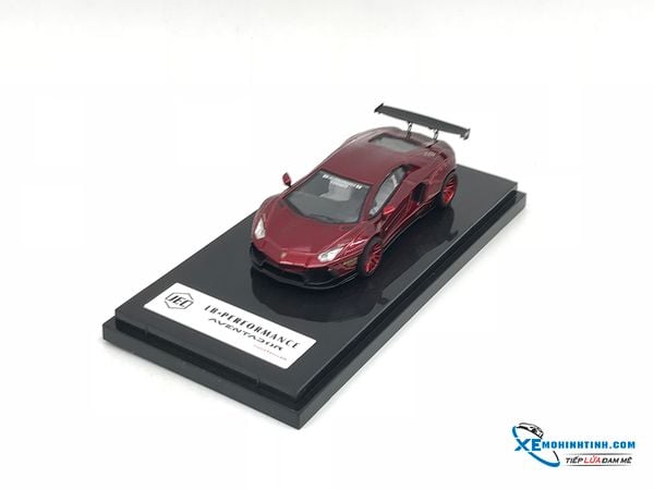 Xe Mô Hình Lamborghini Aventador LB 1.0 Limited Edition 699 1:64 JEC ( Đỏ )