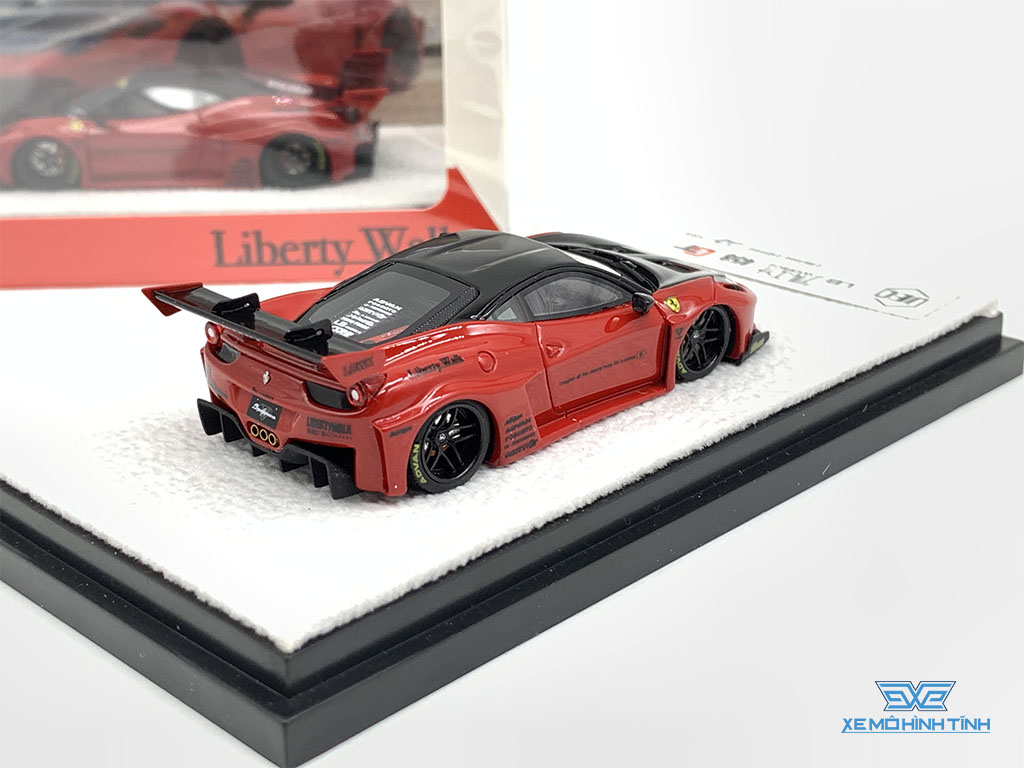JEC 1/64 フェラーリ Ferrari 458 GT LB Works Liberty Walk Zero