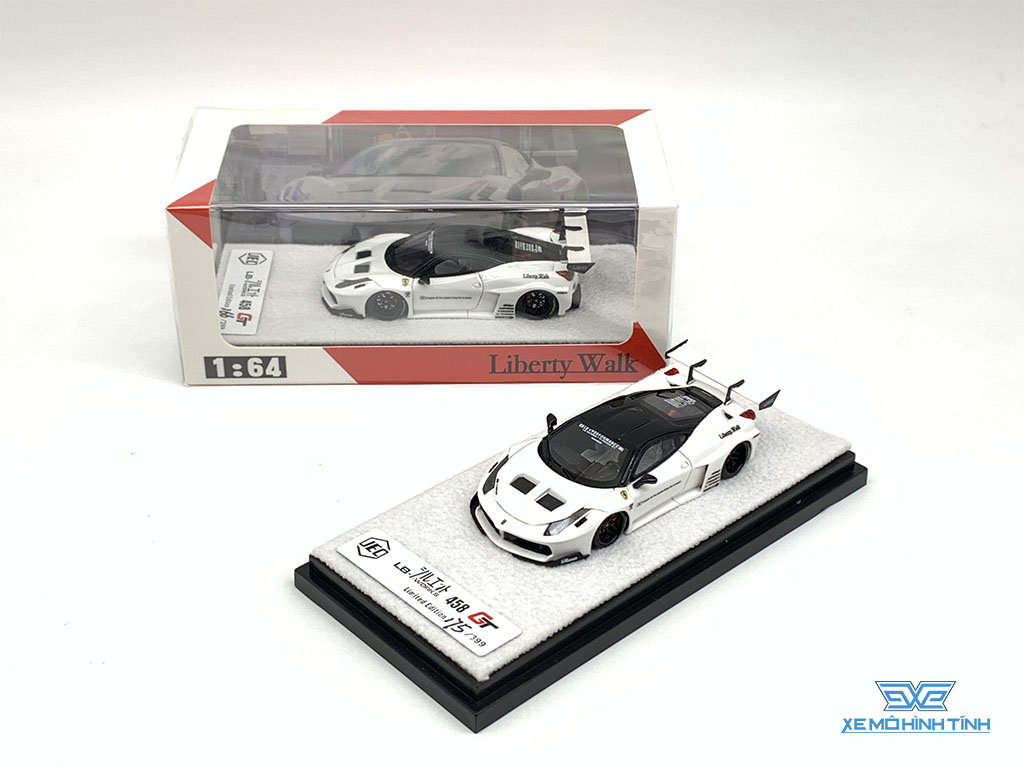 1/64 QIDIAN フェラーリ LB 458 GT 青（LB-Silhouette WORKS 458