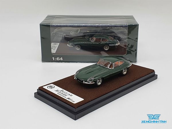 Xe Mô Hình Jaguar E-Type Limited 1:64 JEC ( Xanh Rêu )