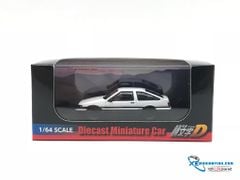 Xe Mô Hình Toyota Sprinter Trueno ( AE86 ) 1:64 Kyosho ( Trắng )