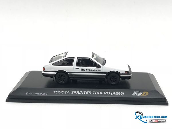 Xe Mô Hình Hộp 4 chiếc AE86/FC3S/RX-7/BNR32 1:64 Kyosho