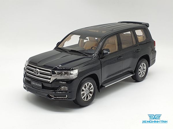 Xe Mô Hình Toyota Land Cruiser 1:18 KengFai ( Đen )