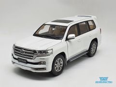 Xe Mô Hình Toyota Land Cruiser 1:18 KengFai ( Trắng )