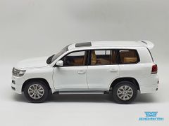 Xe Mô Hình Toyota Land Cruiser 1:18 KengFai ( Trắng )