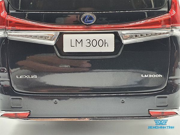 Xe Mô Hình Lexus LM300h 1:18 Kengfai (Đen)