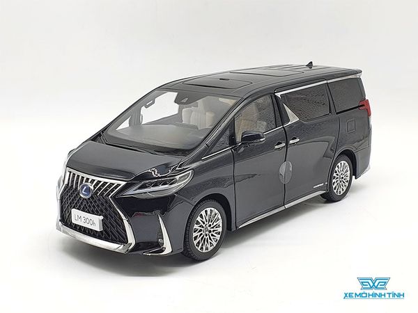 Xe Mô Hình Lexus LM300h 1:18 Kengfai (Đen)