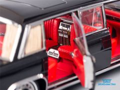 Xe Mô Hình Mercedes-Benz Pullman MB 600 1:18 Kengfai (Đen Nội Thất Đỏ)