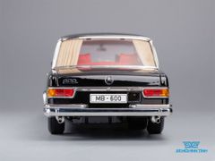 Xe Mô Hình Mercedes-Benz Pullman MB 600 1:18 Kengfai (Đen Nội Thất Đỏ)