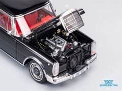 Xe Mô Hình Mercedes-Benz Pullman MB 600 1:18 Kengfai (Đen Nội Thất Đỏ)