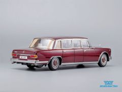 Xe Mô Hình Mercedes-Benz Pullman MB 600 1:18 Kengfai (Đỏ Nội Thất Trắng)