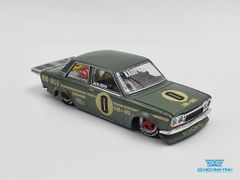 Xe Mô Hình Datsun 510 Pro Street OG Green 1:64 Kaido House/ MIniGT (Xanh)