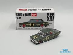 Xe Mô Hình Datsun 510 Pro Street OG Green 1:64 Kaido House/ MIniGT (Xanh)