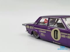 Xe Mô Hình Datsun 510 Pro Street OG Green 1:64 KAIDO HOUSE/ MiniGT (Tím)