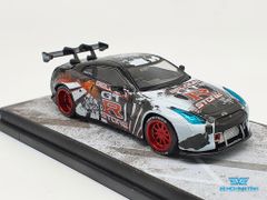 Xe Mô Hình Nissan GT-R R35 Liberty Walk 1:64 Miniatures ( Đen , Trắng )