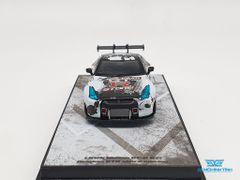 Xe Mô Hình Nissan GT-R R35 Liberty Walk 1:64 Miniatures ( Đen , Trắng )