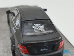 Xe Mô Hình Mercedes-Benz C63 Coupe Liberty Walk 1:64 Miniatures ( Đen )