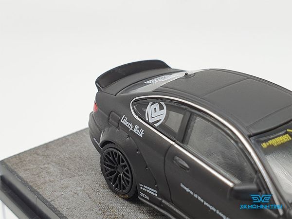 Xe Mô Hình Mercedes-Benz C63 Coupe Liberty Walk 1:64 Miniatures ( Đen )