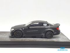 Xe Mô Hình Mercedes-Benz C63 Coupe Liberty Walk 1:64 Miniatures ( Đen )