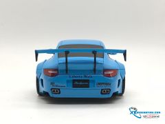 Xe Mô Hình Porsche 997 Liberty Walk 1:18 Gtspirit (Xanh)