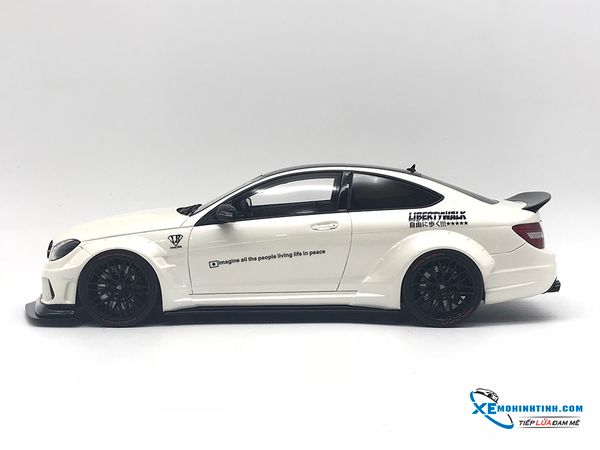 Mercedes-Benz C63 LB Walk 1:18 Gt Spirit ( Trắng )