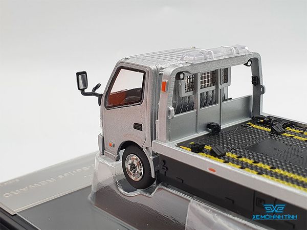 Xe Mô Hình Tải Hino 300 Wrecker Truck 1:64 GCD ( Bạc )