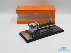 Xe Mô Hình Tải Hino 300 Wrecker Truck 1:64 GCD ( Bạc )