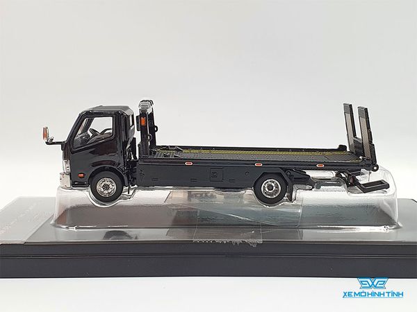 Xe Mô Hình Tải Hino 300 Wrecker Truck 1:64 GCD ( Đen Mâm Bạc )