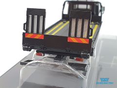Xe Mô Hình Tải Hino 300 Wrecker Truck 1:64 GCD ( Đen Mâm Bạc )