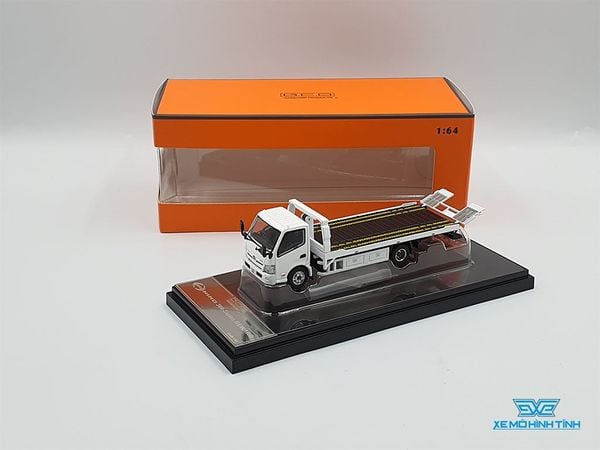 Xe Mô Hình Gaincorp Product GCD 1:64 Diecast Model Car - Hino 300 Tow Truck White (RHD) 1:64 GCD (Trắng)